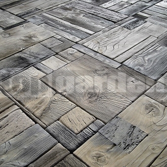 Gazdovská dlažba Tricolor - imitácia dreva