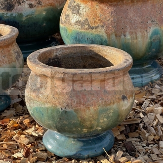 Kvetináč Eros Angkor Marble green 25 cm