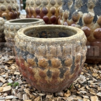 Kvetináč Hemera Angkor Red Cooper 26cm
