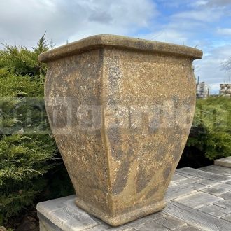 Hranatý kvetináč Iris Angkor 70 cm