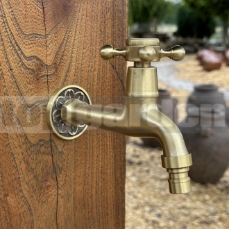 Mosadzná záhradná batéria Astra